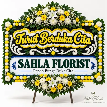 Papan Bunga Duka Ilir Barat Ii