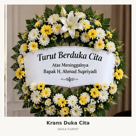 Krans Bunga Duka Ilir Barat Ii